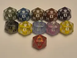 MTG Magic the Gathering Spindown Dragons Of Tarkir Lot Dice - Image 1