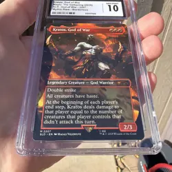 MTG Kratos, God of War #2207 - CGC Gem Mint 10 Population 1 🔥 Secret Lair - Image 3
