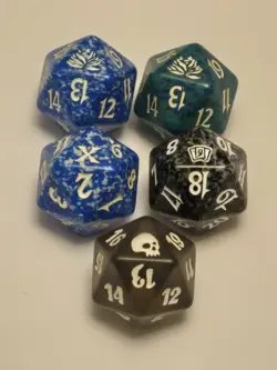 MTG Magic the Gathering Spindown Dice Lot Graveborn Lotus Core - Image 1