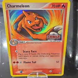 LP-NM Clean! Pokemon Charmeleon 28/108 EX Power Keepers Reverse Holo - Image 1