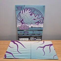 Temporal Forces Pokemon Centre ETB outer sleeve shell and insert (no box) - Image 1