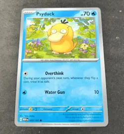 Pokemon 151 Psyduck Common Card 054/165 NM - Image 1