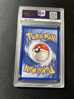 Pokemon TCG Chansey Base Set Holo Unlimited Rare Card 3/102 PSA 8 - Image 2
