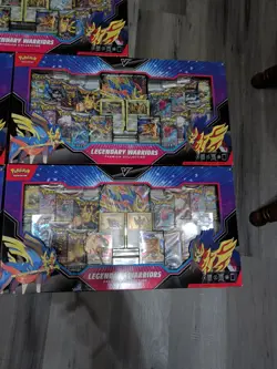 Pokemon (5) Legendary Warriors Premium Collection Lot - Image 2