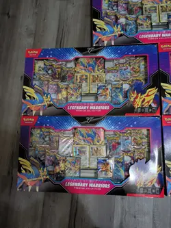Pokemon (5) Legendary Warriors Premium Collection Lot - Image 3