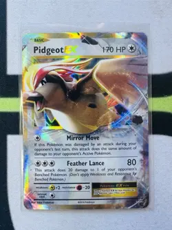 Pidgeot EX 64/108 Ultra Rare XY: Evolutions 2016 Pokemon TCG - Image 1