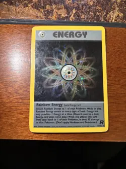 Pokemon Cards: Team Rocket Holo: Rainbow Energy # 17/82 - Image 4