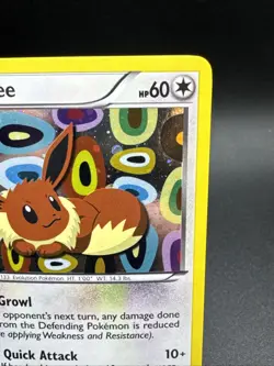Pokemon Eevee TCG Black White Holo Promo Card BW94 LP+ - Image 4