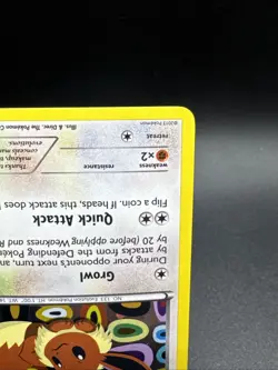 Pokemon Eevee TCG Black White Holo Promo Card BW94 LP+ - Image 5