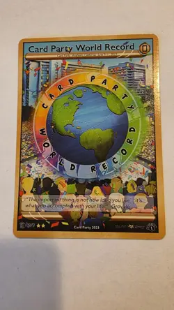 2023 Card Party Staff Deep Pocket Monster 1st Edition Exclusive Cards Lot - Image 4