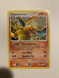 2009 Charizard 1/99 Arceus CRACKED ICE Holo Rare Pokemon Card - MP - Image 1