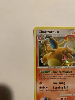 2009 Charizard 1/99 Arceus CRACKED ICE Holo Rare Pokemon Card - MP - Image 3