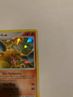 2009 Charizard 1/99 Arceus CRACKED ICE Holo Rare Pokemon Card - MP - Image 4