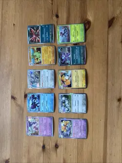 10 Pokemon Karten Holo Modern Deutsch - Image 1