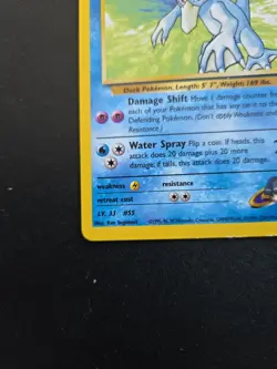 Sabrina's Golduck- 30/132 - Pokemon Gym Challenge Unlimited Rare Card WOTC LP - Image 2