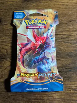 Pokemon XY Breakpoint Sleeved Booster Pack Sealed - Image 1