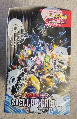 Pokemon SV Stellar Crown Booster Box Factory Sealed - Image 2
