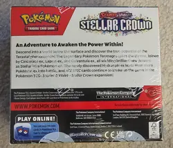Pokemon SV Stellar Crown Booster Box Factory Sealed - Image 3
