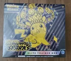 Pokemon TCG Scarlet & Violet Surging Sparks Elite Trainer Box ETB - New Sealed - Image 1