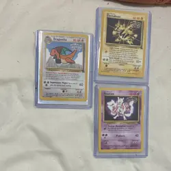 Pokemon TCG Kids WB Promo 1999 Dragonite Mewtwo Electabuzz 3 Card Lot English NM - Image 3