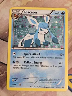 Glaceon - BW90 - Pokemon Black & White Promo Ultra Rare Holo Card LP - Image 1
