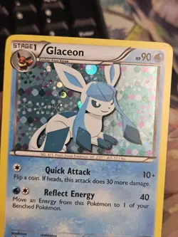 Glaceon - BW90 - Pokemon Black & White Promo Ultra Rare Holo Card LP - Image 5