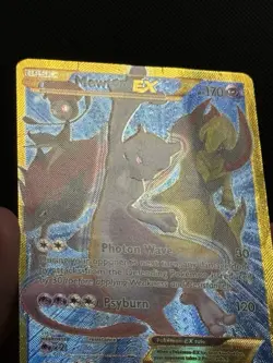 2015 Pokemon Card TCG Mewtwo 163/162 EX Secret Rare XY Breakthrough - Image 4