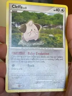 POKEMON CLEFFA 78/130 COMMON DIAMOND & PEARL MP CARD - Image 3