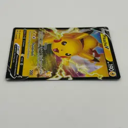 Pokemon TCG Pikachu V 043/185 SWSH04: Vivid Voltage Ultra Rare Full Art Holo NM - Image 4