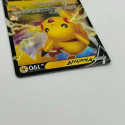 Pokemon TCG Pikachu V 043/185 SWSH04: Vivid Voltage Ultra Rare Full Art Holo NM - Image 5