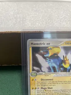 Pokemon TCG. Manectric EX #101/107 Deoxys 2005. HP-Damaged - Image 2