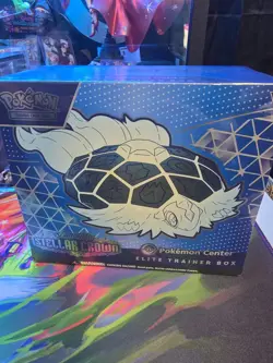 Pokemon Center Pokemon Scarlet Violet Stellar Crown Elite Trainer Box Terapagos - Image 1