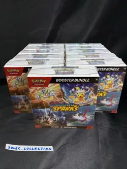 Pokemon TCG: Surging Sparks Booster Bundle (Lot of 11) - Image 1