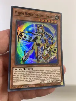 Virtual World Oto-Hime - Toutou - BLVO-EN099 - Super Rare 1st Edition Yugioh - Image 1