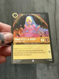 Charlotte La Bouff #8/204 Lorcana Reign Of Jafar 2025 Disney Common Foil TCG - Image 4
