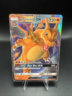 Pokemon Card TCG - Charizard GX SM211 Black Star Promo Sun & Moon - Image 1