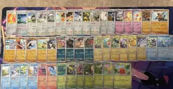 Pokemon Lot 47X Reverse Holo Cards Near Complete Stellar Crown Master Set - Image 1