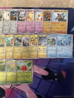 Pokemon Lot 47X Reverse Holo Cards Near Complete Stellar Crown Master Set - Image 2