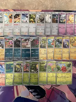 Pokemon Lot 47X Reverse Holo Cards Near Complete Stellar Crown Master Set - Image 3