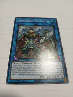 Yu-Gi-Oh Card - ROTD-EN048 - ANCIENT WARRIORS OATH - DOUBLE DRAGON LORDS - NM/M - Image 4