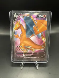 Pokemon Card Charizard V SWSH050 Black Star Promo Champions Path Sealed - Image 1