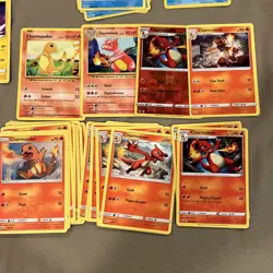 Kanto Starter Pokemon Collection Lot Of Cards Pikachu Squirtle Bulbasaur Charman - Image 3