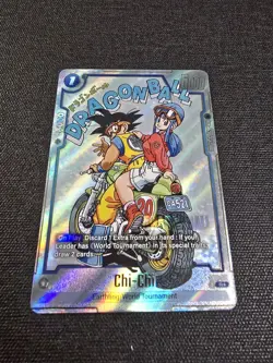 Chi-Chi SB01-019 Alternate Art Dragon Ball Manga Booster Card Fusion World - Image 2