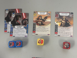 Star Wars Destiny CCG FFG Legendary Card and Dice Lot x12 - Image 2