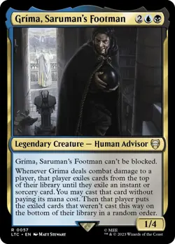 Grima, Saruman's Footman - 57 / English / Near Mint MTG - Image 1