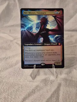 1x Niv-Mizzet, Visionary (Ext Foil) - MTG Foundations - FDN 0482 - daannn - Image 1