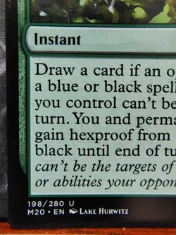 Veil of Summer - MTG Core Set 2020 - Regular - Lightly Played - Image 4