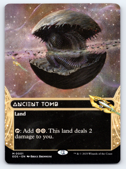 Ancient Tomb 01 Borderless - Edge of Eternities Stellar Sights MTG - Image 1