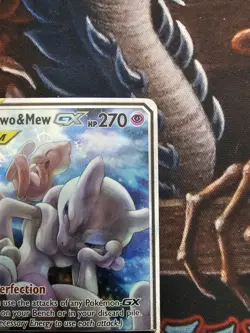 Pokemon TCG Mewtwo & Mew GX Tag Team SM191 Holo Black Star Promo Card 2019 - Image 5