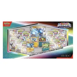 Pokemon Lucario Ex & Tyranitar Ex Premium Collection Prismatic Ev. - PRESALE - Image 1